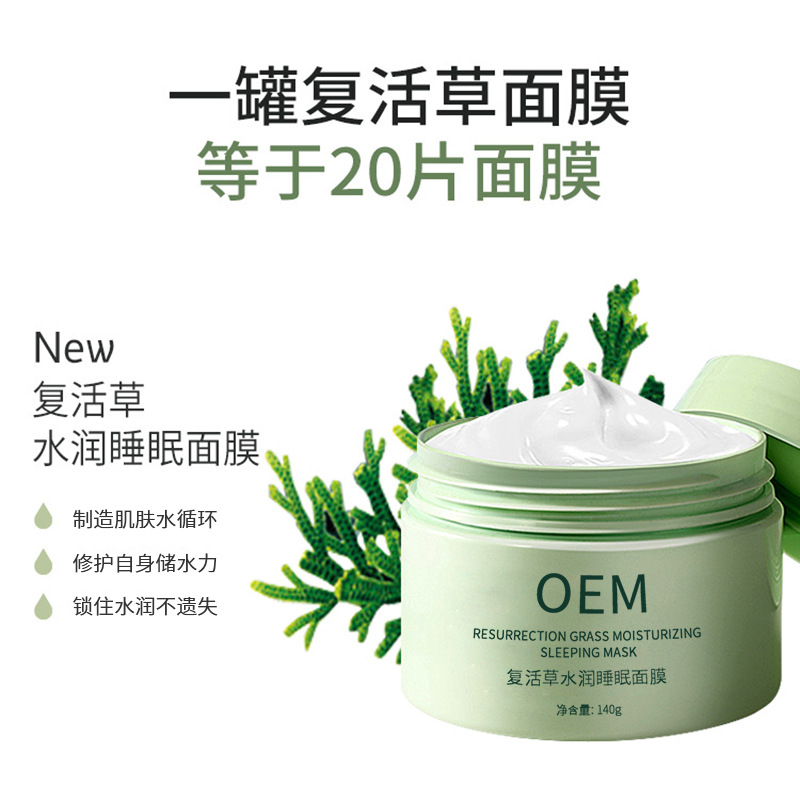 暨康_复活草睡眠面膜OEM